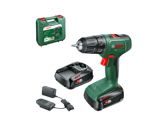 Akumulatorski vrtalnik-vijačnik Bosch EasyDrill 18V-40, 06039D8005